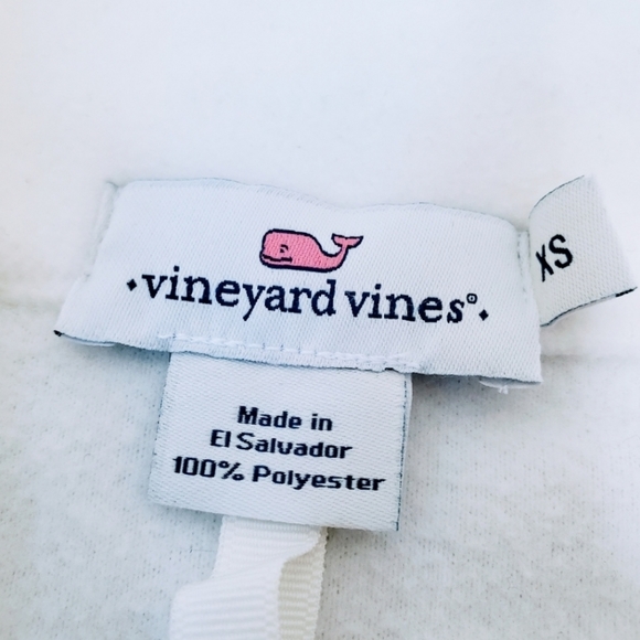 Vineyard Vines | NWOT XS White Sherpa Fleece Snap Placet Pullover - Picture 13 of 15